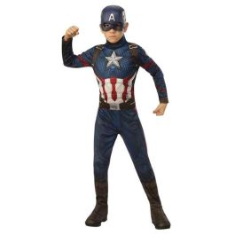 Rubies Disfraz Infantil Capitán América Avengers Endgame Classic Talla L (8/10 Años)