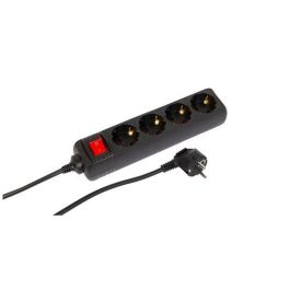 MicroConnect 4-way Schuko Socket on/off switch 3M Black Precio: 6.89000015. SKU: B169WK9FKT