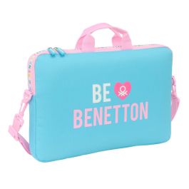 Maletín para Portátil Benetton Unique Rosa Turquesa 40 x 27 x 4 cm Precio: 25.4999998. SKU: B1AN2NB2JL