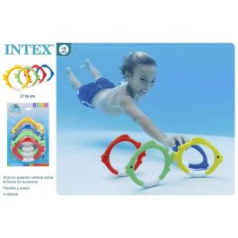 Intex Juegos Acuatico Fun Peces Aros Blister 4 Piezas Edad Mínima 36 Meses
