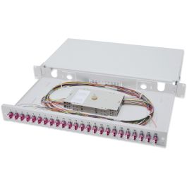 DIGITUS LWL Spleißbox 1HE bestückt 24x LC DX OM4 grau Precio: 193.6899998. SKU: B14S5EXFYY