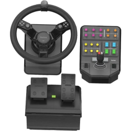 Logitech G Farm Sim Controller Tractor Simulador Volante Pedales Panel Control Agrícola Precio: 245.69000027. SKU: S7160152