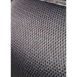 Soplair Sillón Mayor Negro de Confort, Respaldo Regulable 5 Posiciones, Lona 3D Mesh, Aluminio Gris Oscuro