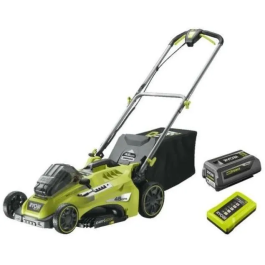 Ryobi MAX POWER 36V Cortacésped Inalámbrico - Ancho de Corte 40 cm - Recogida y Mulching - Incluye 1 Batería 36V 5.0 Ah y Cargador