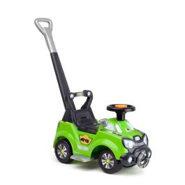 Molto Correpasillos 4x4 con palo y bandeja de seguridad, emite sonidos, pilas incluidas, desde 1 año, plástico, 92 cm