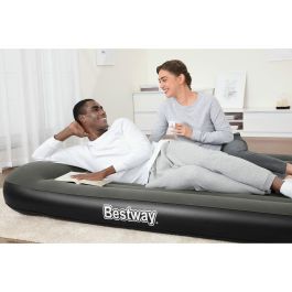 Bestway Airbed Tritech™ Connect and Rest™ Cama Hinchable 3 en 1 - Individual, Elevada o King Size - 188x99x25 cm - Soporta 150 kg