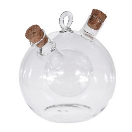 Aceitera y vinagrera de cristal 2 en 1, 350 ml Precio: 8.49999953. SKU: S7917860