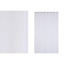 Cortina Basicos DKD Home Decor Blanco 260 x 260 x 140 cm