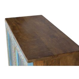 Giner y Colomer Cómoda de Madera de Mango Natural y Multicolor con 7 Cajones