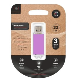 Tech One Tech Memoria USB Pendrive Basic Light Purple 32 GB Precio: 6.50000021. SKU: B1K74JH5PB
