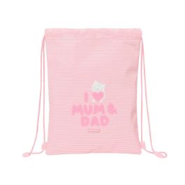 Bolsa Mochila con Cuerdas Safta Love Rosa (26 x 34 x 1 cm) Precio: 7.69000012. SKU: S4307517