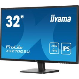 Monitor Iiyama 32", Panel Ips 1Hdmi, 1Dp, 3X3.2, 100Hz, Altavoces, Salida para Auriculares,100Hz, 3Ms,