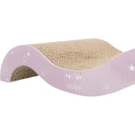 Rascador Junior Wave - TRIXIE - 38 x 7 x 18 cm - Malva/Menta Rascador Junior Wave - TRIXIE - 38 x 7 x 18 cm - Malva/Menta