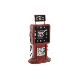 DKD Home Decor Reloj Sobremesa Vintage Rojo Metal 10 x 34 x 18 cm Precio: 19.79000012. SKU: B13PEPF5JQ