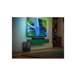 Philips TAB5309/10 Soundbar 2.1 con Subwoofer Inalámbrico, 120W, Dolby Digital/DTS, Bluetooth 5.3, HDMI ARC, Modos Ecualizador, para TV/Cine/Música - Negro