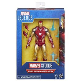 Hasbro F9126 Figura Coleccionable Iron Man Mark 85 Marvel Legends Avengers: Endgame 15 cm articulada con manos y efectos repulsores