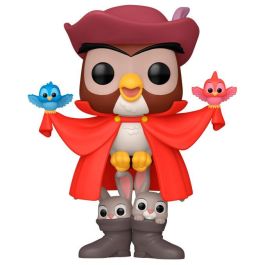 Funko POP La Bella Durmiente: Figura de Vinilo Búho como Príncipe - 9cm