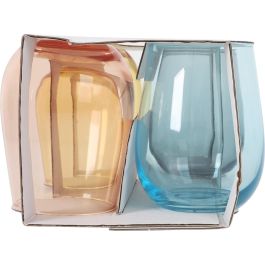 Set de 4 vasos Gaia 360 cc, color - LAV (6 Cajas) Set de 4 vasos Gaia 360 cc, color - LAV (6 Cajas)