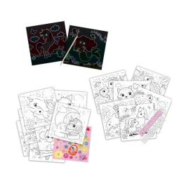 Ses Creative SES8710341001179 Libro de actividades para colorear de lentejuelas 3 en 1