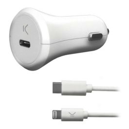 Cargador USB para Coche KSIX Apple-compatible 18W Cargador USB para Coche KSIX Apple-compatible 18W Precio: 11.49999972. SKU: S1903863