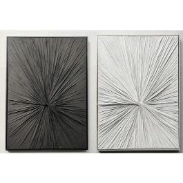 Cuadro Home ESPRIT Negro Beige Moderno (2 Unidades) Precio: 214.68999992. SKU: B1FSHWDZTH