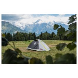 Coleman Darwin 2 Aktiv Zelt - Tienda de Campaña de Cúpula para 2 Personas, 3.2 m², para Excursión con Mochila, 2.8 kg, Color Verde/Gris