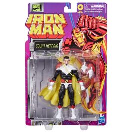 HASBRO Figura articulada Marvel Iron Man Count Nefaria 15cm con accesorios