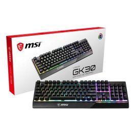 MSI Combo Gaming Teclado GK30 Mecánico Híbrido QWERTZ Anti-Ghosting RGB y Ratón GM11 Óptico 5000 DPI RGB Negro