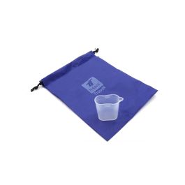 Thulos Plancha de Viaje TH-PV700 700W con Mango Plegable, Suela Antiadherente, Funda y Vaso Medidor