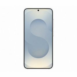 Samsung SAM1735460739992 Funda Galaxy S25 Blanca con Función Soporte y Correa Integrada