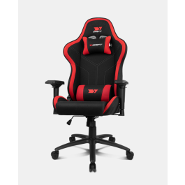 DRIFT DR110BR Silla Gaming Ergonómica con Reposabrazos 4D, Respaldo Reclinable, Tela Transpirable y Cojines Lumbar/Cervical Negro/Rojo Precio: 189.4999997. SKU: S7822581