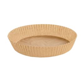 Algon Set de 20 Bases de Papel para Airfryer Rojo 20 x 20 cm (24 Unidades)