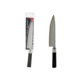 Cuchillo Grande Acero Mango Negro Kinvara 33X2CM (24 Unidades) Precio: 39.79000058. SKU: B18ZC5F6TP