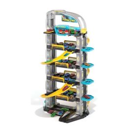 Molto Parking Future 6 plantas 152 cm, Pista de coches con helipuerto y elevador automático para niños 3+ años