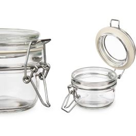 Tarro Conserva Hermetico Peq 120Ml Trans Vivalto 11X7CM (36 Unidades) Tarro Conserva Hermetico Peq 120Ml Trans Vivalto 11X7CM (36 Unidades)