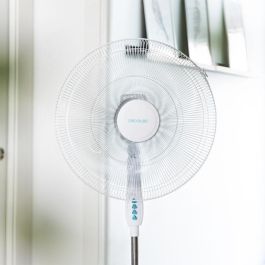Cecotec Energy Silence 600 Max Flow Ventilador de Pie 18" (45 cm) 70W 6 Aspas 3 Velocidades Oscilación 75° Altura Regulable Blanco Cecotec Energy Silence 600 Max Flow Ventilador de Pie 18" (45 cm) 70W 6 Aspas 3 Velocidades Oscilación 75° Altura Regulable Blanco