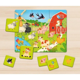 Lisciani Giochi 8008324093038 Juego de Aprendizaje Los Animales Carotina