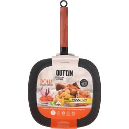 Inde Asadora 28 cm x 28 cm Alum. Forj Full Doha (6 Unidades)