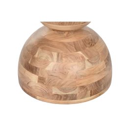 Mesa de Comedor Home ESPRIT Marrón Natural Acacia 115 x 115 x 76 cm