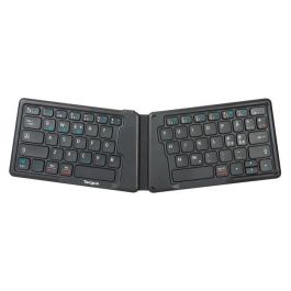 Targus Teclado Ergonómico Plegable Portátil DefenseGuard Antimicrobiano Bluetooth 5.1 Universal Multi-dispositivo 36h Batería
