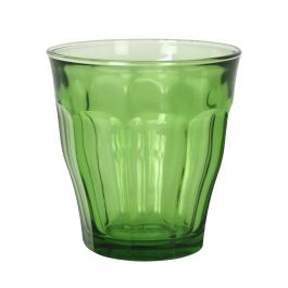Duralex Set 4 Vasos Picardie 25 cl Verdes - Vasos de vidrio templado para bebida (12 Cajas)