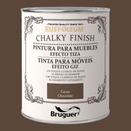 Bruguer Rust-oleum chalky finish pintura a la tiza cacao efecto ultra mate 0,750l 5397519