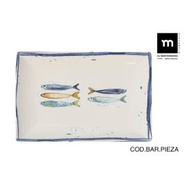 La Mediterranea Fuente Rectangular 30 cm x 20 cm Elite Brillo Peixe (6 Unidades) Precio: 28.49999999. SKU: B1JET6TYAS