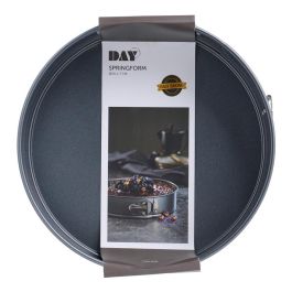 Day Molde Desmontable Redondo de Acero Carbónico con Revestimiento Cerámico Antiadherente - d.24 cm