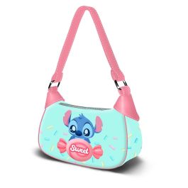 Disney Lilo y Stitch Bolso de Hombro Casual Candy Azul con Cremallera y Forro Interior, PVC, 2L Precio: 17.5000001. SKU: B16BR39RQC