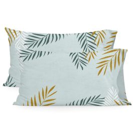 Funda de almohada HappyFriday Blanc Foliage Mint Multicolor 50 x 75 cm (2 Unidades) Precio: 24.50000014. SKU: B17HH9865X