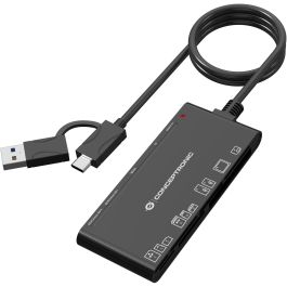 Conceptronic BIAN10B Lector de Tarjetas USB 3.2 Gen 1 Type-A/Type-C, Compatible con CF, MMC, SD, SDHC, SDXC, MicroSD, xD, Negro Precio: 27.3581. SKU: B1GVXFBQ76