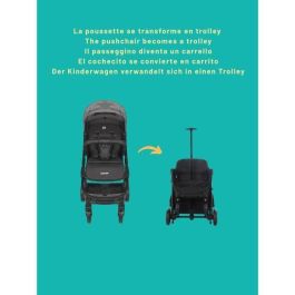 Nania NAN3760425910120 Cochecito compacto MYLA 4 ruedas Negro