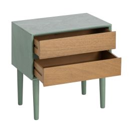 Mesita Verde Dm Dormitorio 50 X 35 X 50 cm