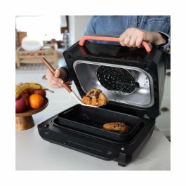 Livoo Freidora y Grill sin Aceite DOC305 - 6 L - 1500-1700 W - 2 en 1 - 8 Programas - 4 Niveles de Calentamiento